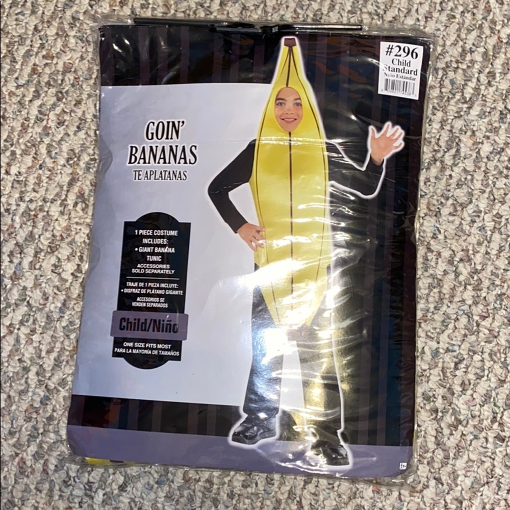 🍌Child’s Banana Costume 🍌